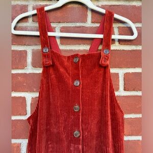 Madewell Corduroy Velour Jumpsuit